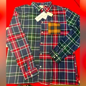 Daily Paper Hocheck Multi Colored Flannel Shirt Large